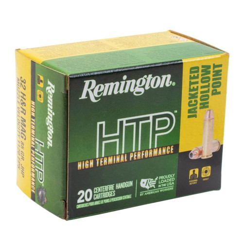 REMINGTON HTP 32 H&R 85gr Jacketed Hollow Point Ammunition | 20 Rounds