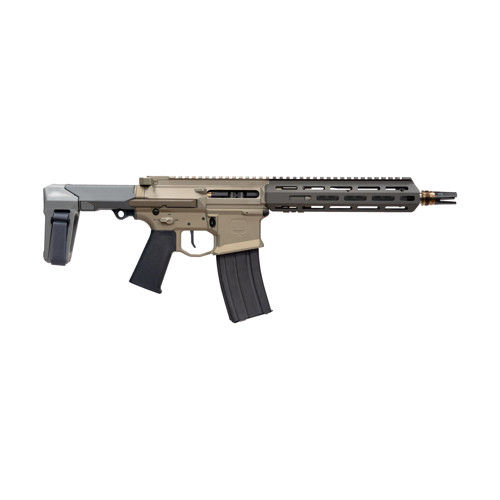 Q LLC Honey Badger 5.56 NATO / 223 Rem 10" 30rd Pistol w/ Brace & Cherry Bomb
