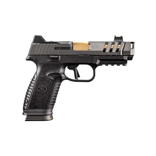 FN America FN 509 CC Edge XL 9mm 42 17rd Optic Ready Pistol w Compensator  Black