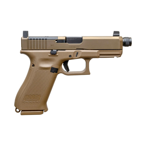 GLOCK G19X G5 9mm 4.5" 17/19rd Optic Ready Pistol w/ Threaded Barrel & Suppresor Ameriglo Sights