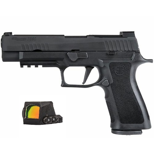 SIG SAUER P320 XSeries 9mm 47 17rd Pistol w Romeo X Pro 3 MOA Red Dot  Black