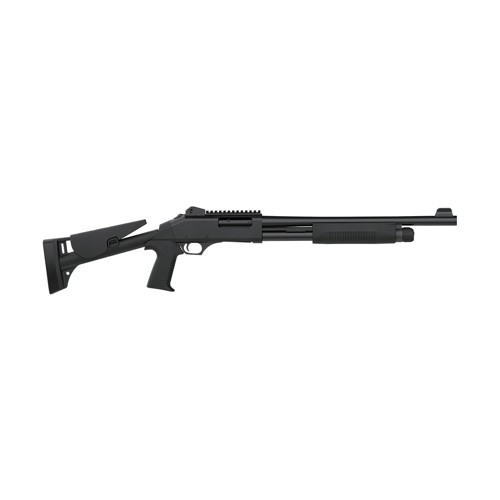 DICKINSON TAC4-ST 12 Gauge 3" 18.5" 5rd Pump Shotgun | Black Synthetic w/ Adjustable Comb