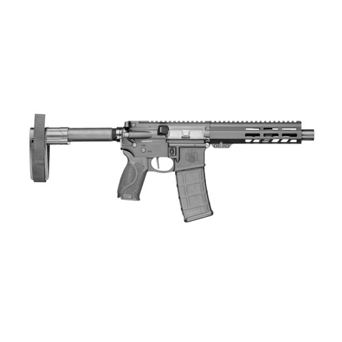 SMITH & WESSON M&P15 5.56 NATO / 223 Rem 7.5" 30rd Pistol w/ Brace | Black