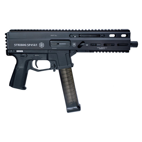 GLOBAL ORDNANCE STRIBOG 45 ACP 8" 20rd - Black