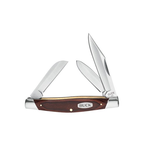 BUCK KNIVES Stockman Wood-Grain 3 Blade St