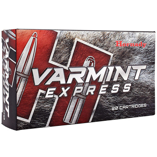 HORNADY 22-250 Rem 55Gr V-Max Varmint Express 20 Round