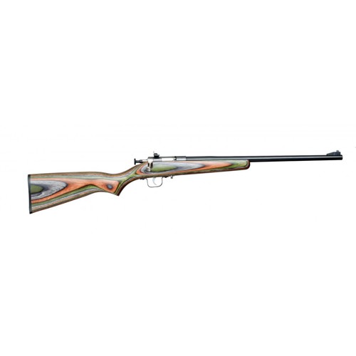 KEYSTONE Crickett 22 LR 16.1" Single Shot Bolt Rifle - Blue Wood Laminate