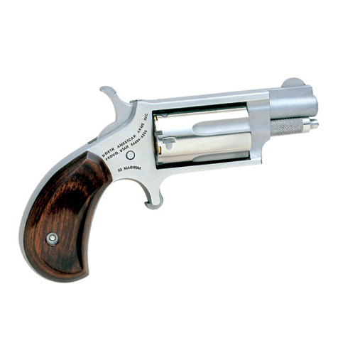 NAA Mini Revolver 1-1/8" 22WMR - Stainless