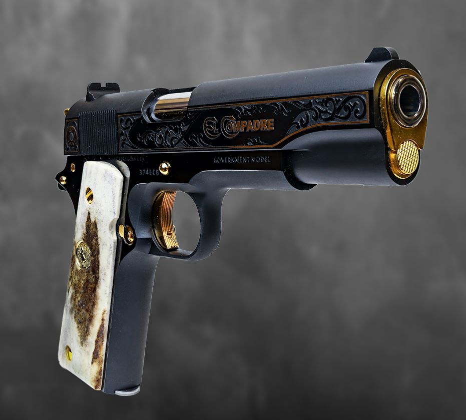 COLT 1911 Government ʺEl Compadreʺ 38 Super 5ʺ 9rd Pistol w