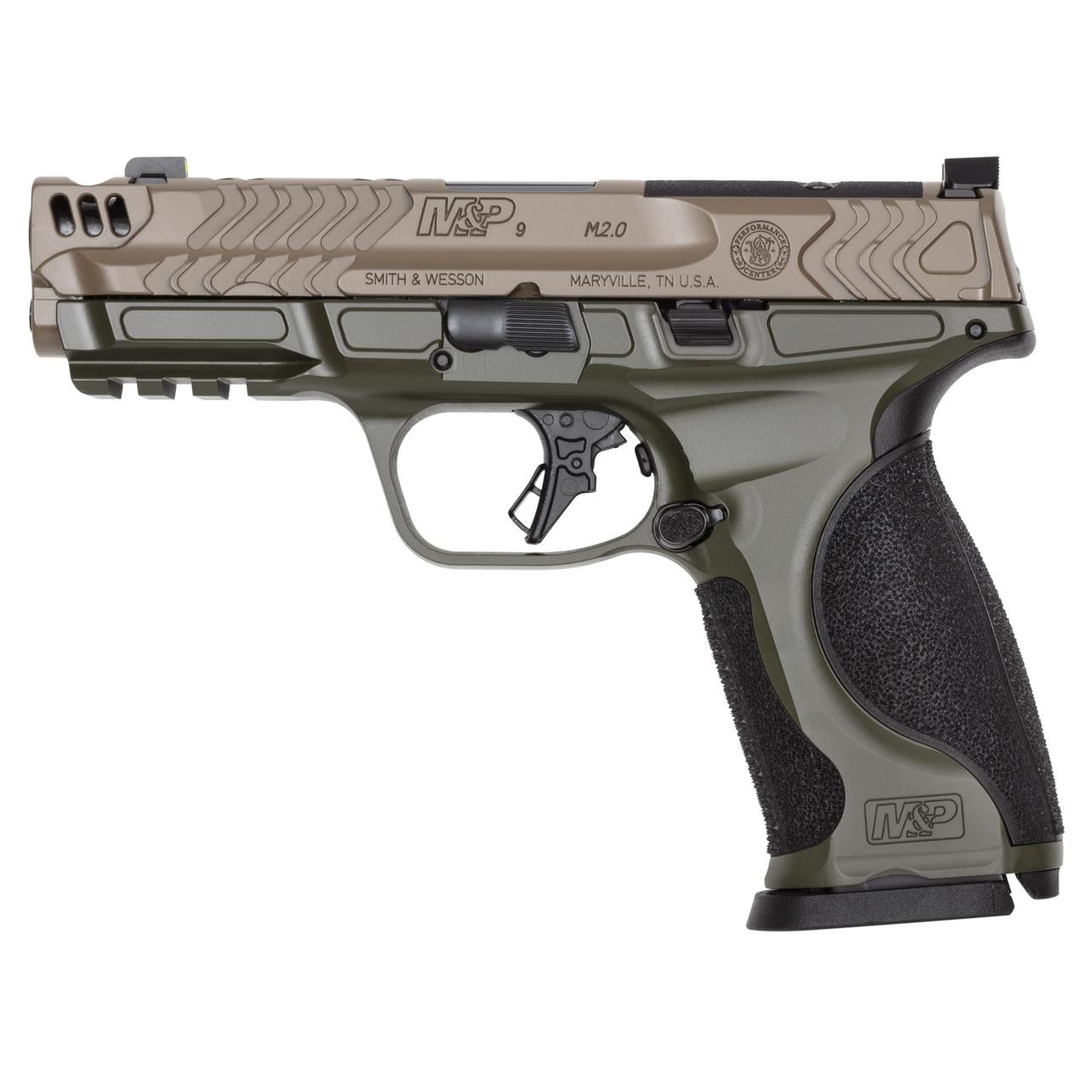 トイガン MGC M459 smith&wesson SMITH & WESSON M&P 9 Metal Carry Comp 9mm 4.3ʺ 17rd - OD
