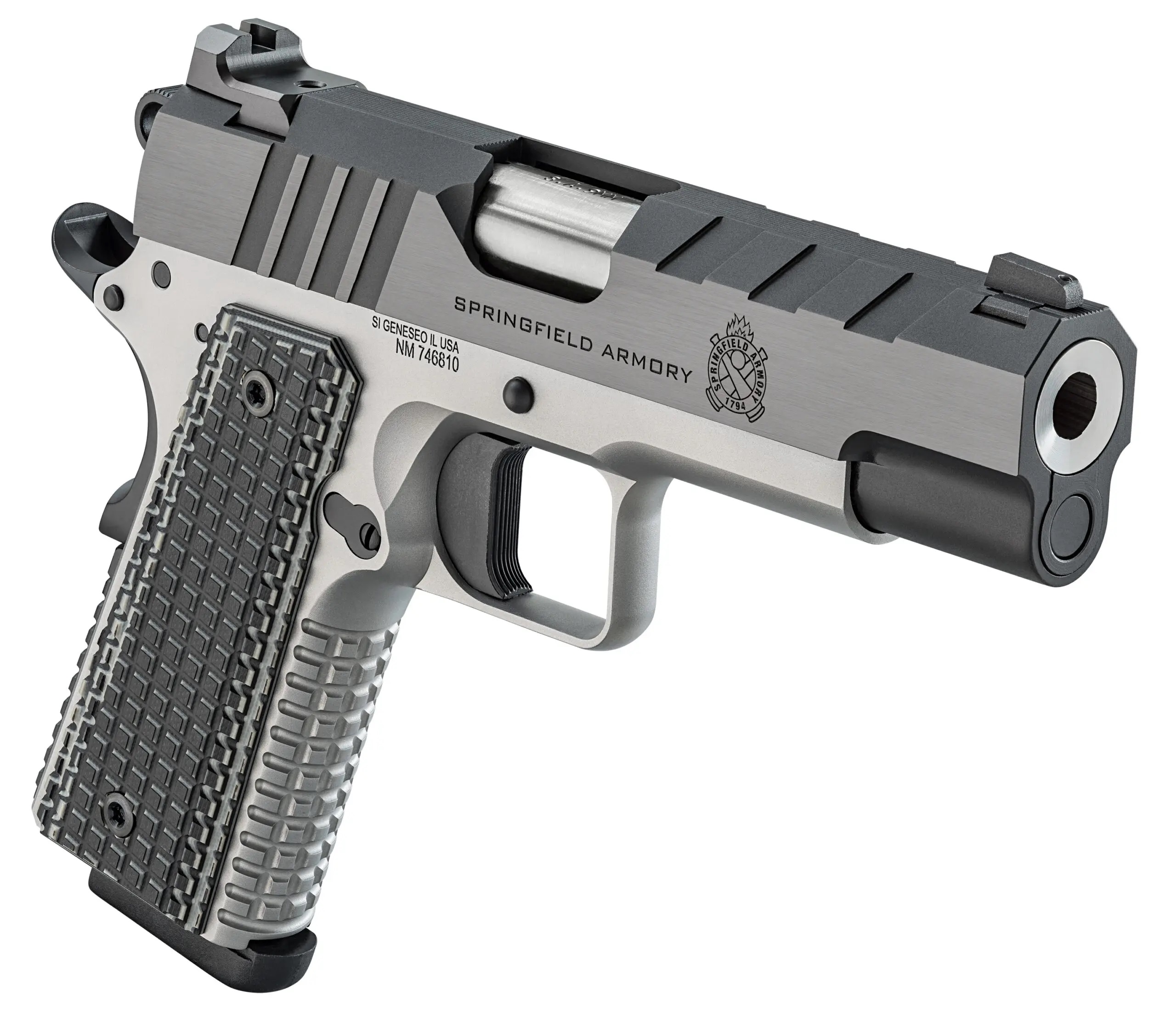SPRINGFIELD ARMORY 1911 Emissary 9mm 4.25ʺ 9rd - Blued SPRINGFIELD ARMORY 1911 Emissary 9mm 4.25ʺ 9rd - Blued