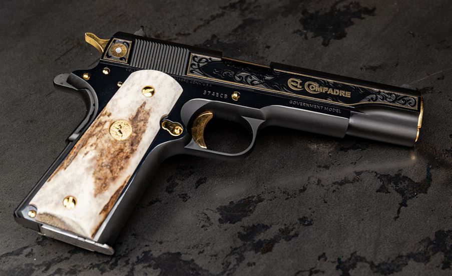 COLT 1911 Government ʺEl Compadreʺ 38 Super 5ʺ 9rd Pistol w