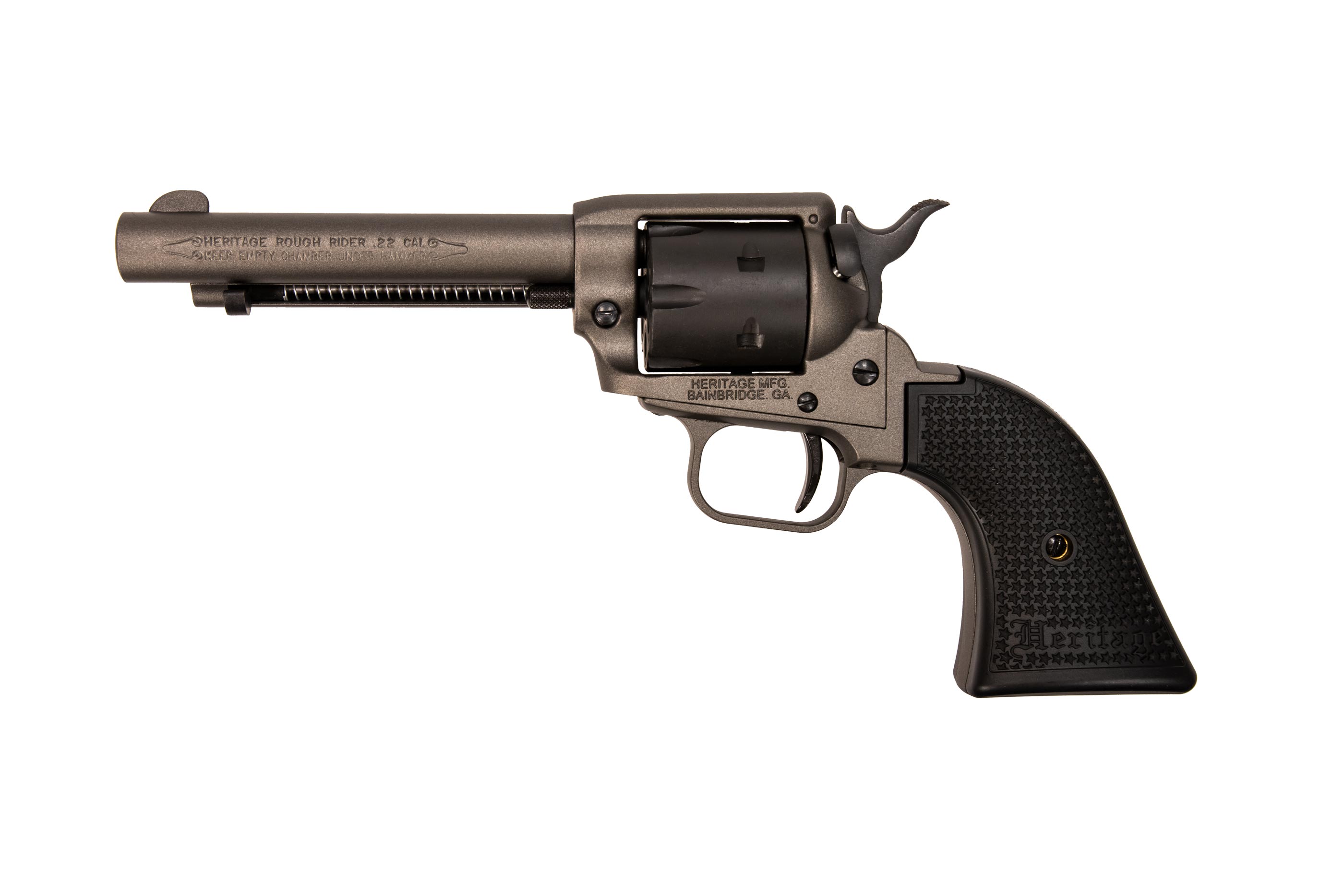 HERITAGE MANUFACTURING Rough Rider 22LR 4.75" 6rd Revolver - Tungsten-img-1